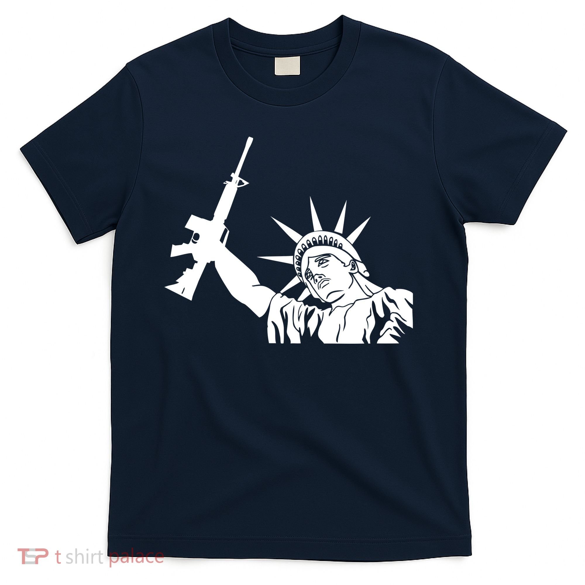 Statue of Liberty AR-15 Gun Rights T-Shirt
