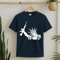Statue of Liberty AR-15 Gun Rights T-Shirt thumb 2