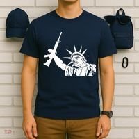 Statue of Liberty AR-15 Gun Rights T-Shirt thumb 6