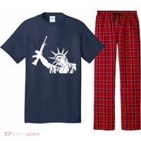 Statue of Liberty AR-15 Gun Rights Pajama Set thumb 0