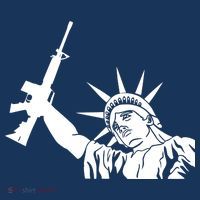 Statue of Liberty AR-15 Gun Rights Women's Hoodie thumb 2