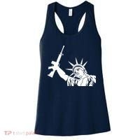 Statue of Liberty AR-15 Gun Rights Women's Tank Top thumb 0