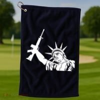 Statue of Liberty AR-15 Gun Rights Golf Towel thumb 1