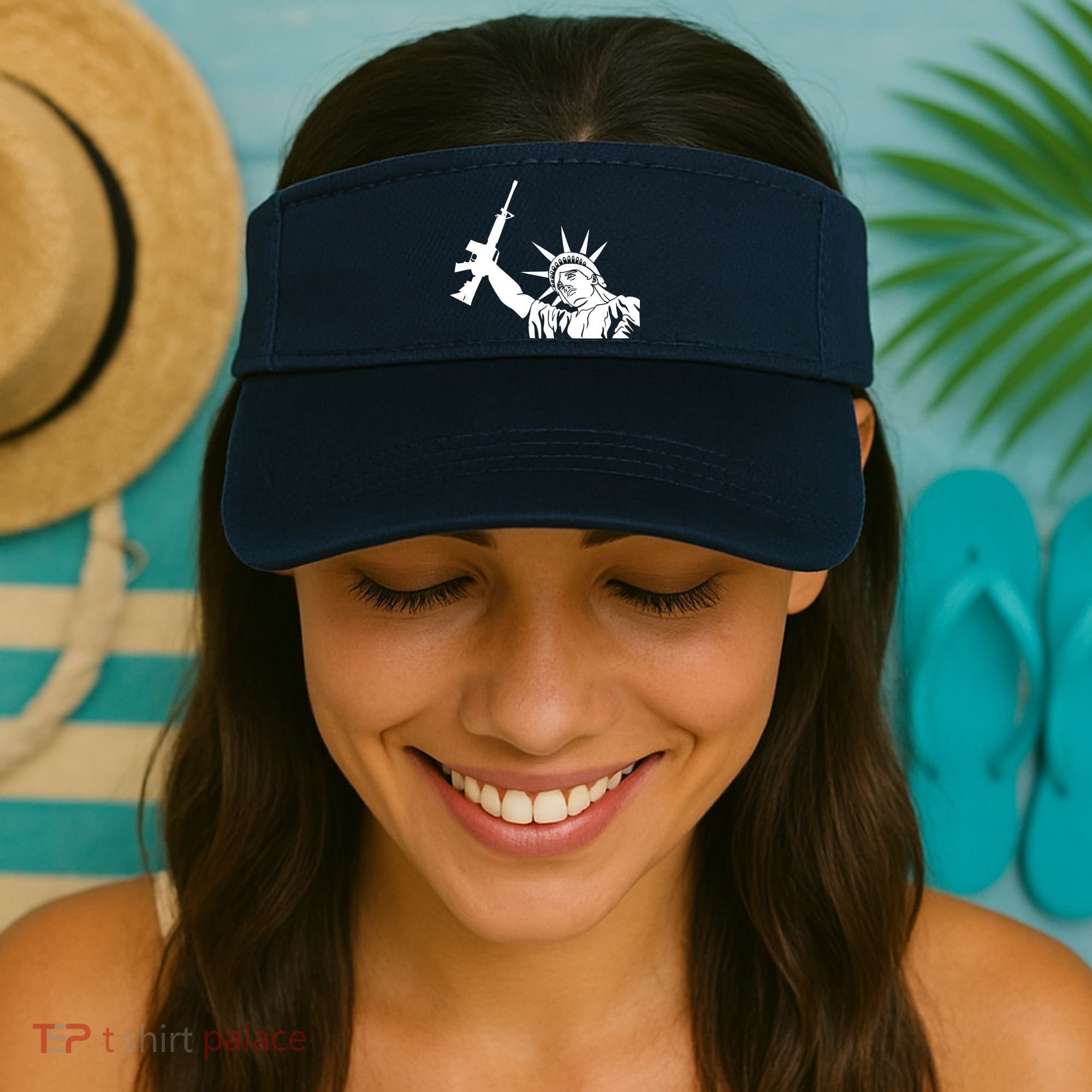 Statue of Liberty AR-15 Gun Rights Visor