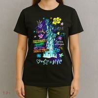 Statue of Liberty Cities of New York T-Shirt thumb 4