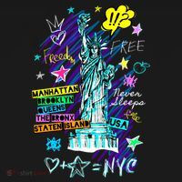 Statue of Liberty Cities of New York T-Shirt thumb 7