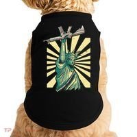 Statue Of Liberty Holding Gun Doggie Tank thumb 0