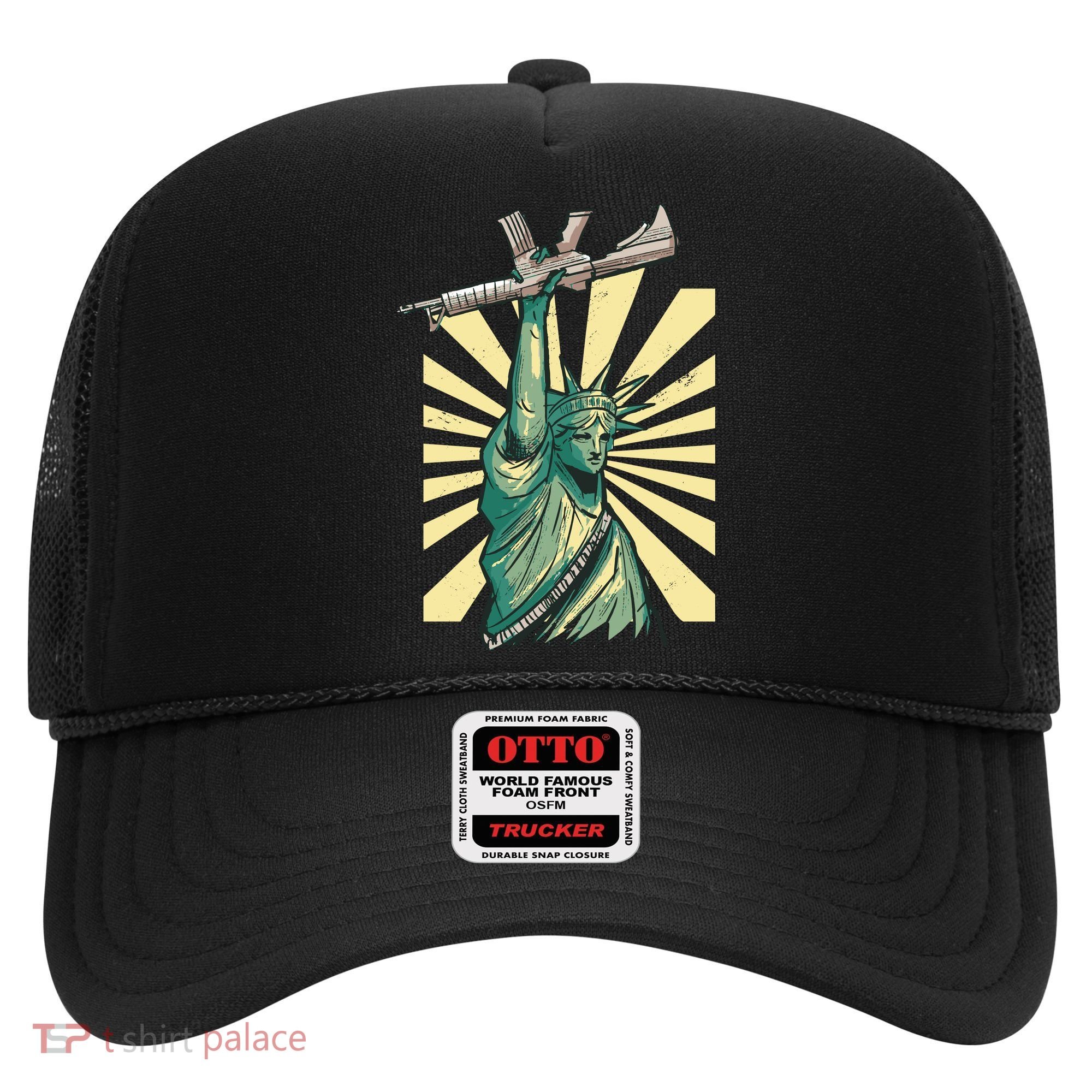 Statue Of Liberty Holding Gun Hat