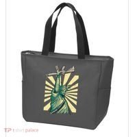 Statue Of Liberty Holding Gun Tote Bag thumb 3