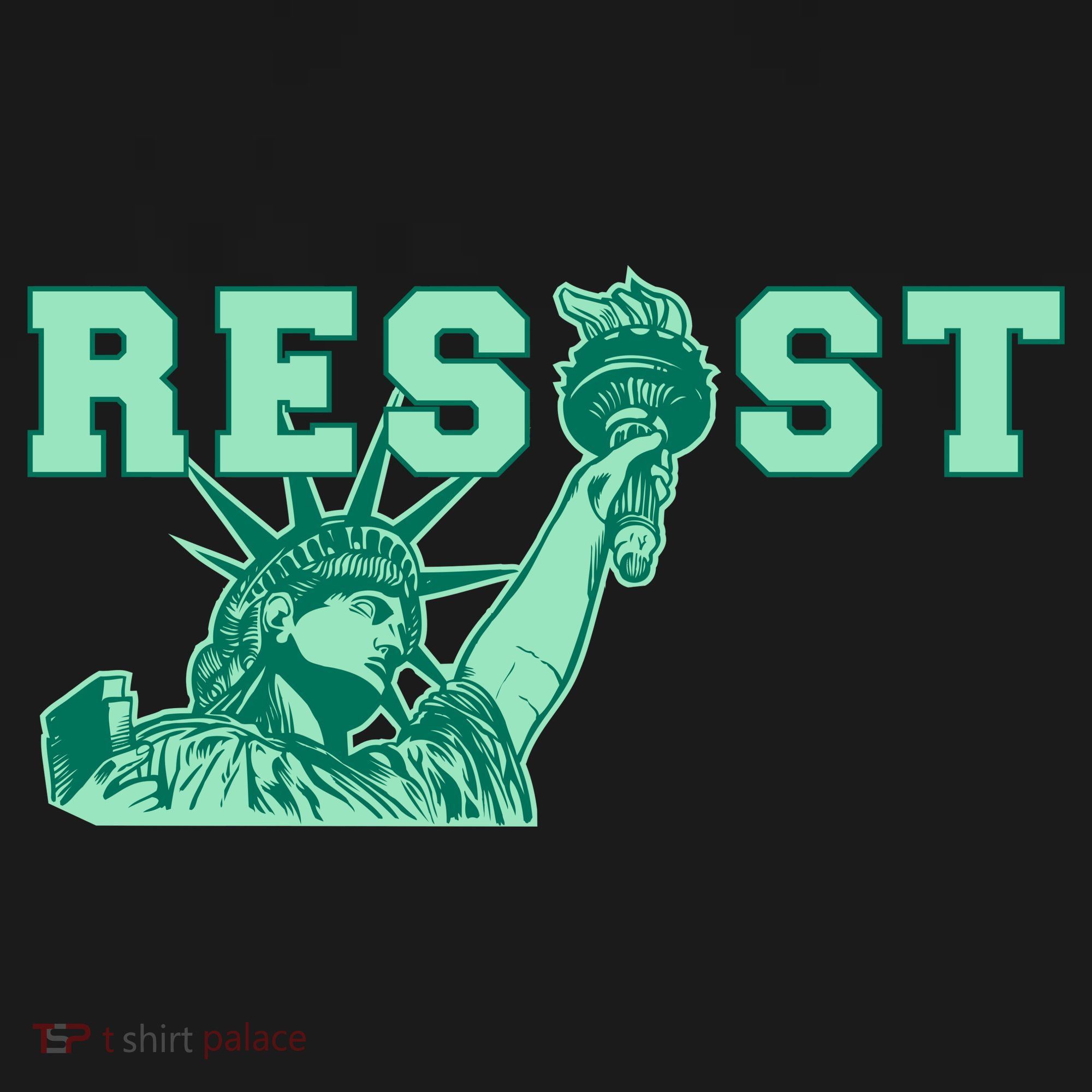 Statue of Liberty Resist Graphic Resistance Anti Trump Backpack
