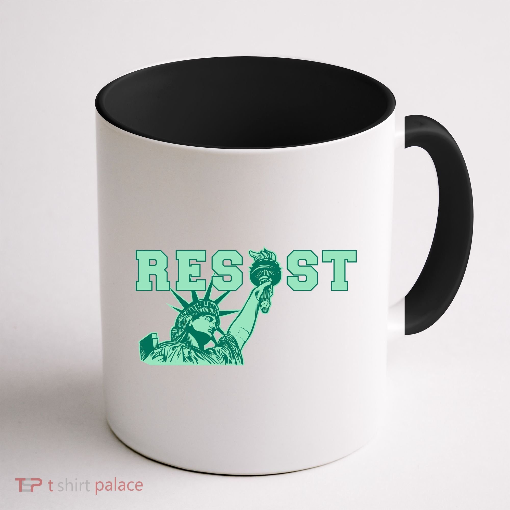 Statue of Liberty Resist Graphic Resistance Anti Trump Coffee Mug