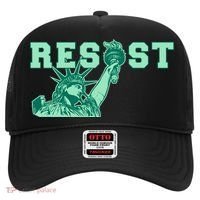 Statue of Liberty Resist Graphic Resistance Anti Trump Hat thumb 0