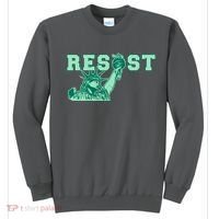 Statue of Liberty Resist Graphic Resistance Anti Trump Sweatshirt thumb 0