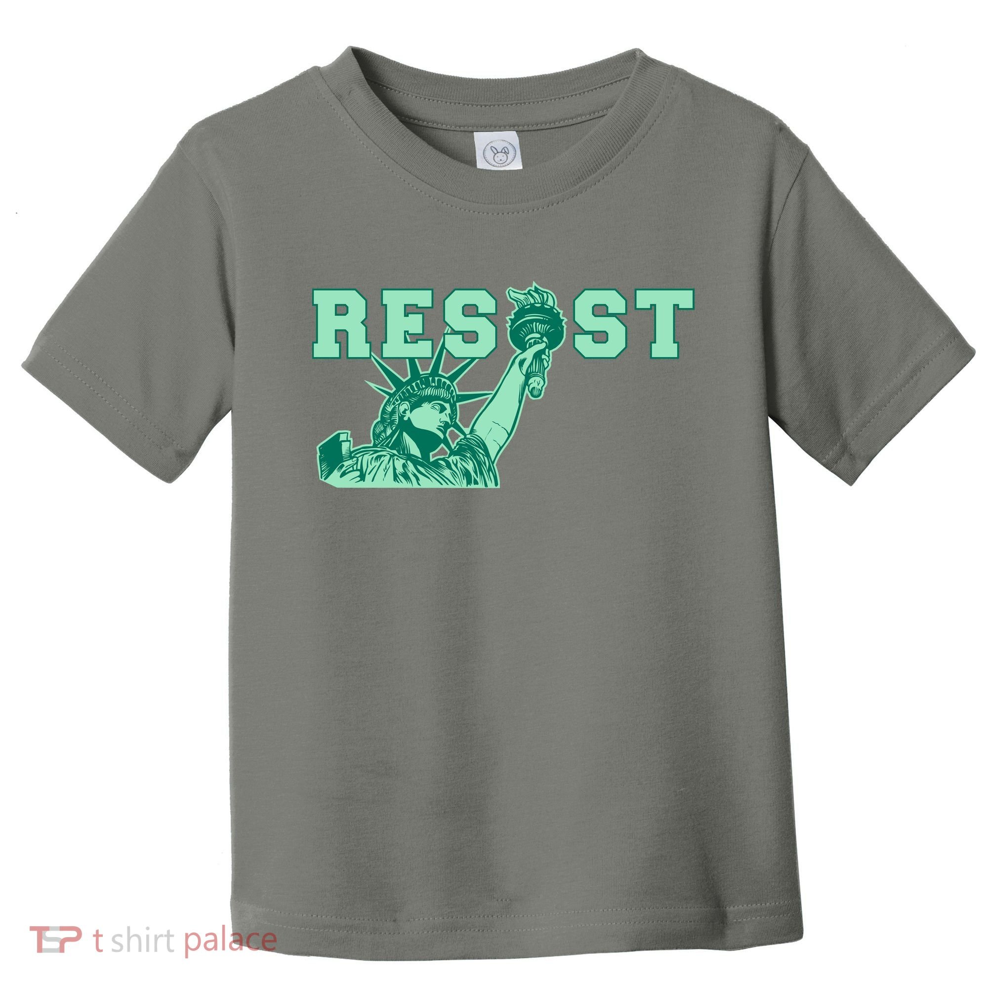 Statue of Liberty Resist Graphic Resistance Anti Trump Toddler T-Shirt