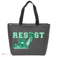 Statue of Liberty Resist Graphic Resistance Anti Trump Tote Bag thumb 0