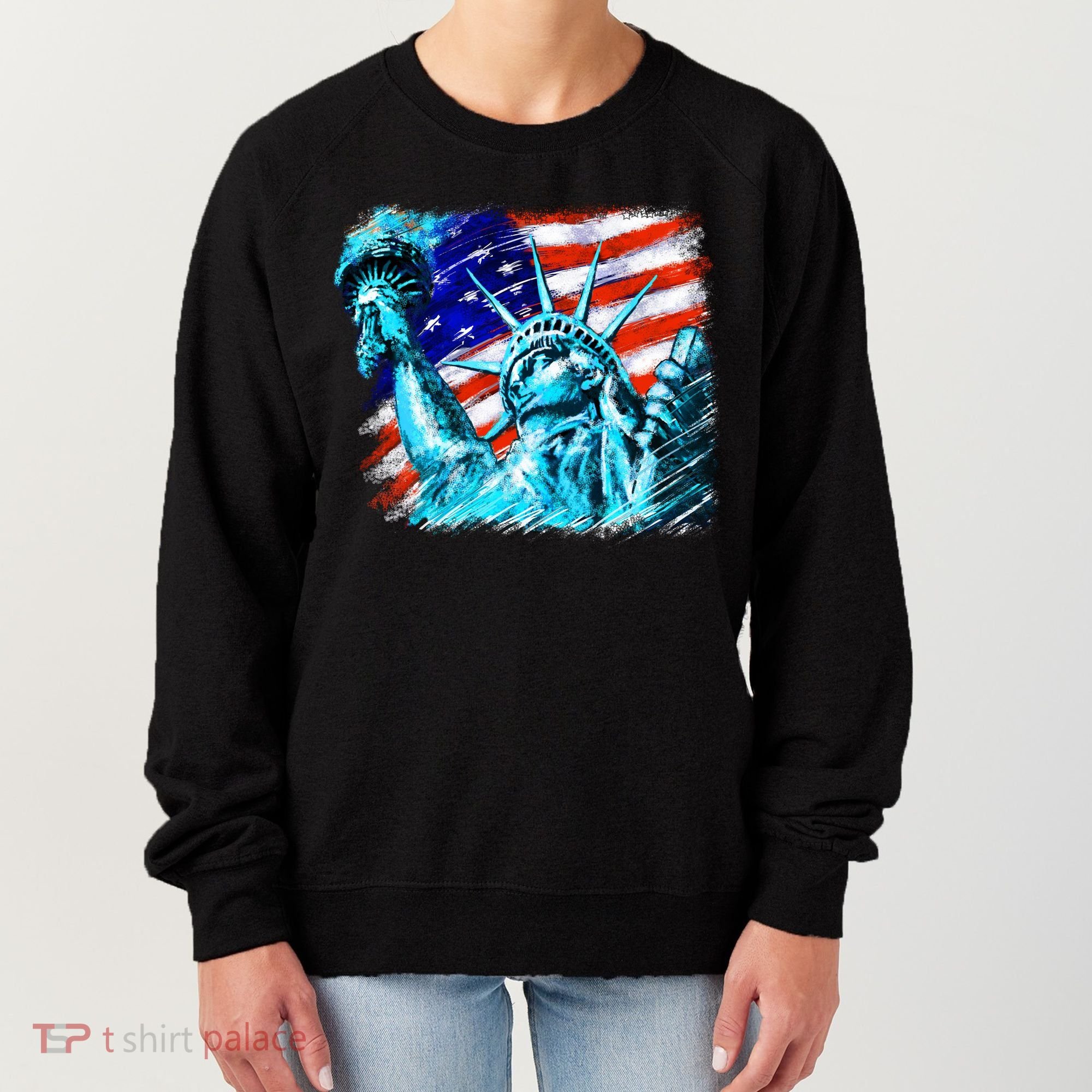 Statue Of Liberty USA Women's Sweatshirt