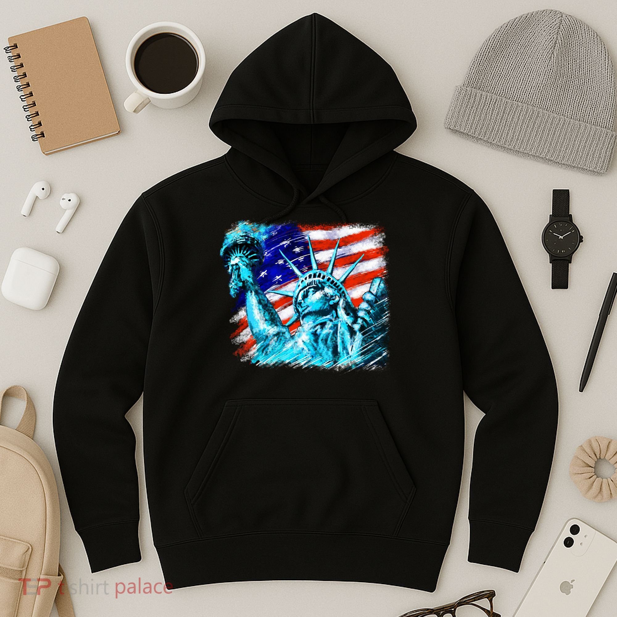 Statue Of Liberty USA Hoodie