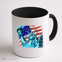 Statue Of Liberty USA Coffee Mug thumb 1