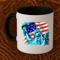 Statue Of Liberty USA Coffee Mug thumb 2