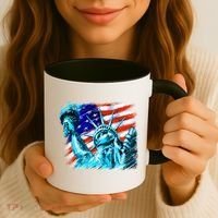 Statue Of Liberty USA Coffee Mug thumb 3