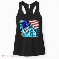 Statue Of Liberty USA Women's Tank Top thumb 0