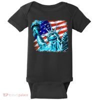 Statue Of Liberty USA Baby Bodysuit thumb 0