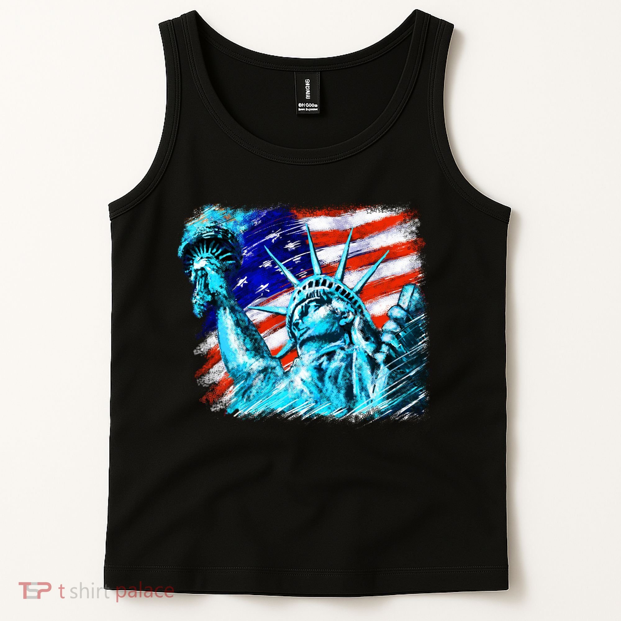 Statue Of Liberty USA Tank Top
