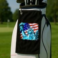 Statue Of Liberty USA Golf Towel thumb 2