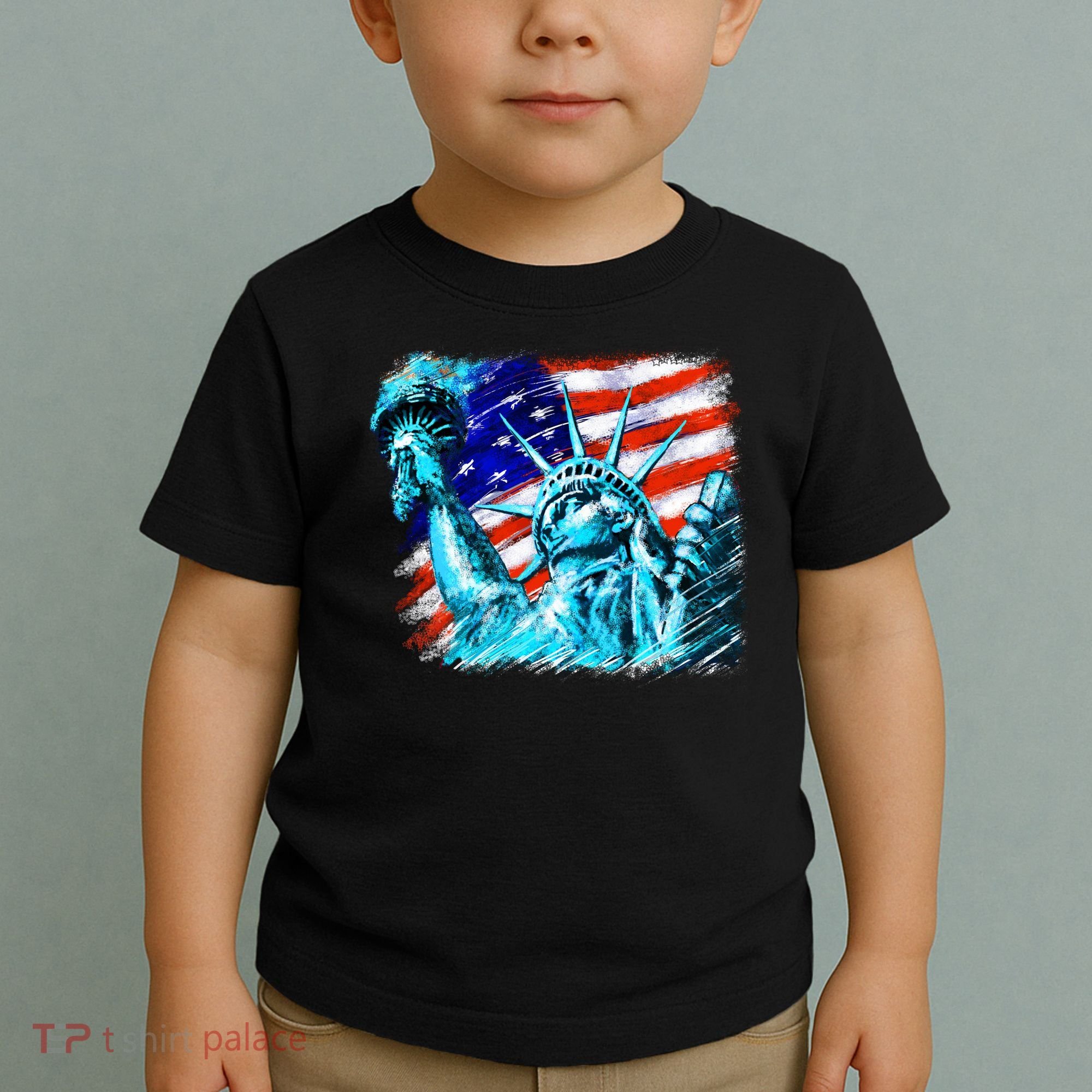 Statue Of Liberty USA Toddler T-Shirt