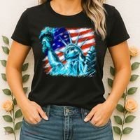Statue Of Liberty USA Women's T-Shirt thumb 2