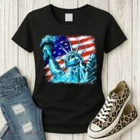 Statue Of Liberty USA Women's T-Shirt thumb 3
