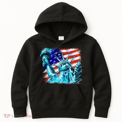Statue Of Liberty USA Kids Hoodie