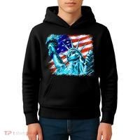 Statue Of Liberty USA Kids Hoodie thumb 4