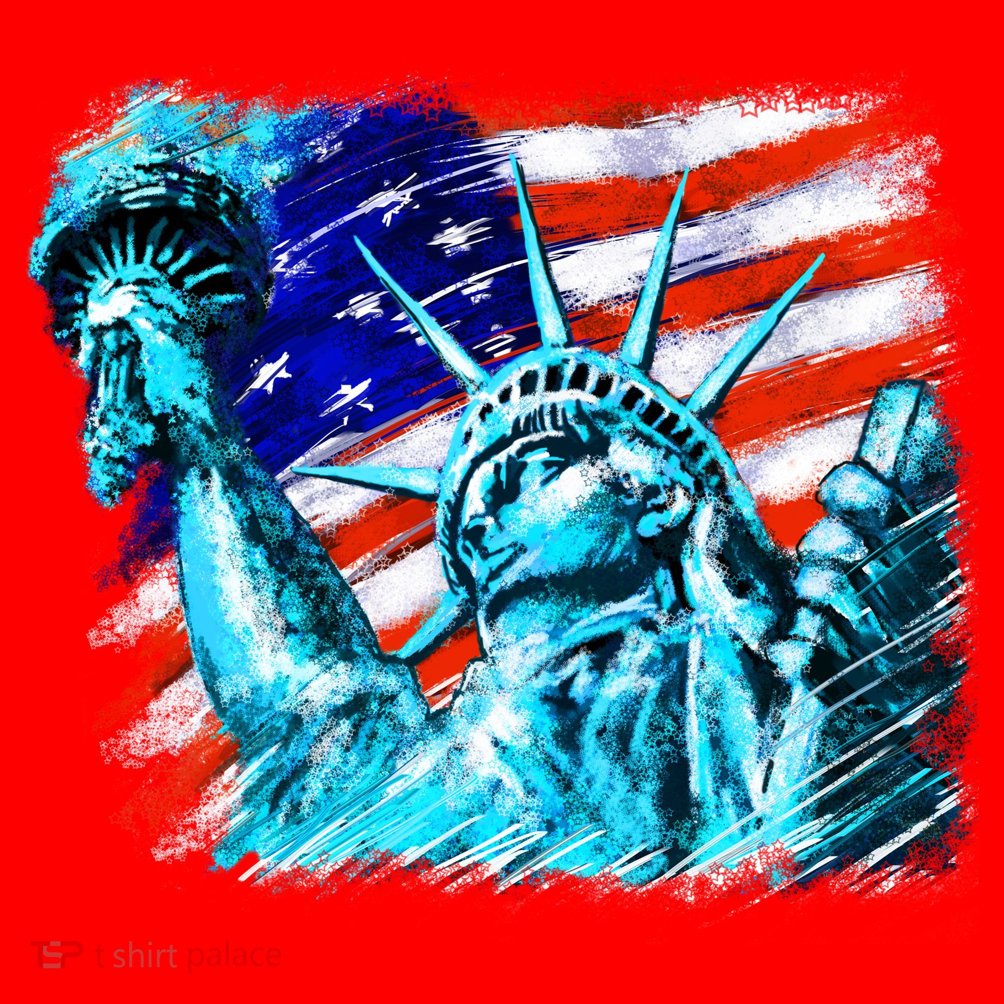 Statue Of Liberty USA Santa Hat