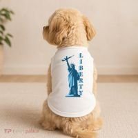 Stature Of Liberty Holding AR-15 Assault Rifle Doggie Tank thumb 2