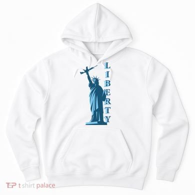 Stature Of Liberty Holding AR-15 Assault Rifle Hoodie