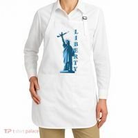Stature Of Liberty Holding AR-15 Assault Rifle Apron thumb 2
