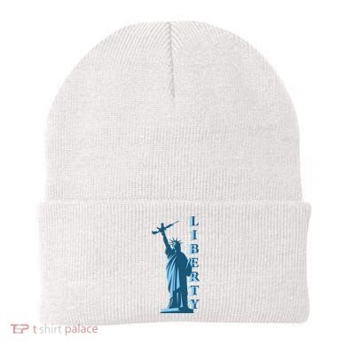 Stature Of Liberty Holding AR-15 Assault Rifle Beanie