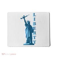 Stature Of Liberty Holding AR-15 Assault Rifle Mousepad thumb 0