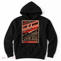 Stay At Home Festival Concert Poster Quarantine Hoodie thumb 0