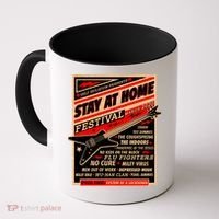 Stay At Home Festival Concert Poster Quarantine Coffee Mug thumb 0