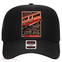 Stay At Home Festival Concert Poster Quarantine Hat thumb 0