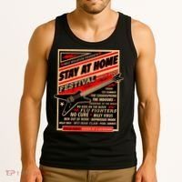 Stay At Home Festival Concert Poster Quarantine Tank Top thumb 3