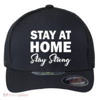 Stay At Home Stay Strong Flexfit Unipanel Trucker Cap thumb 0