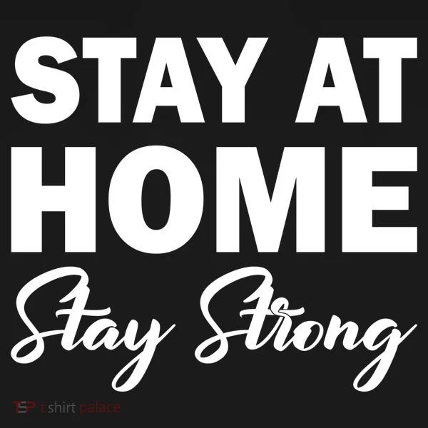 Stay At Home Stay Strong Bucket Hat