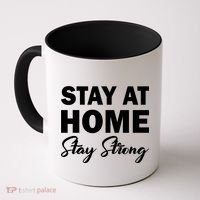 Stay At Home Stay Strong Coffee Mug thumb 0