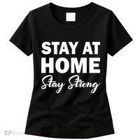 Stay At Home Stay Strong Women's T-Shirt thumb 0