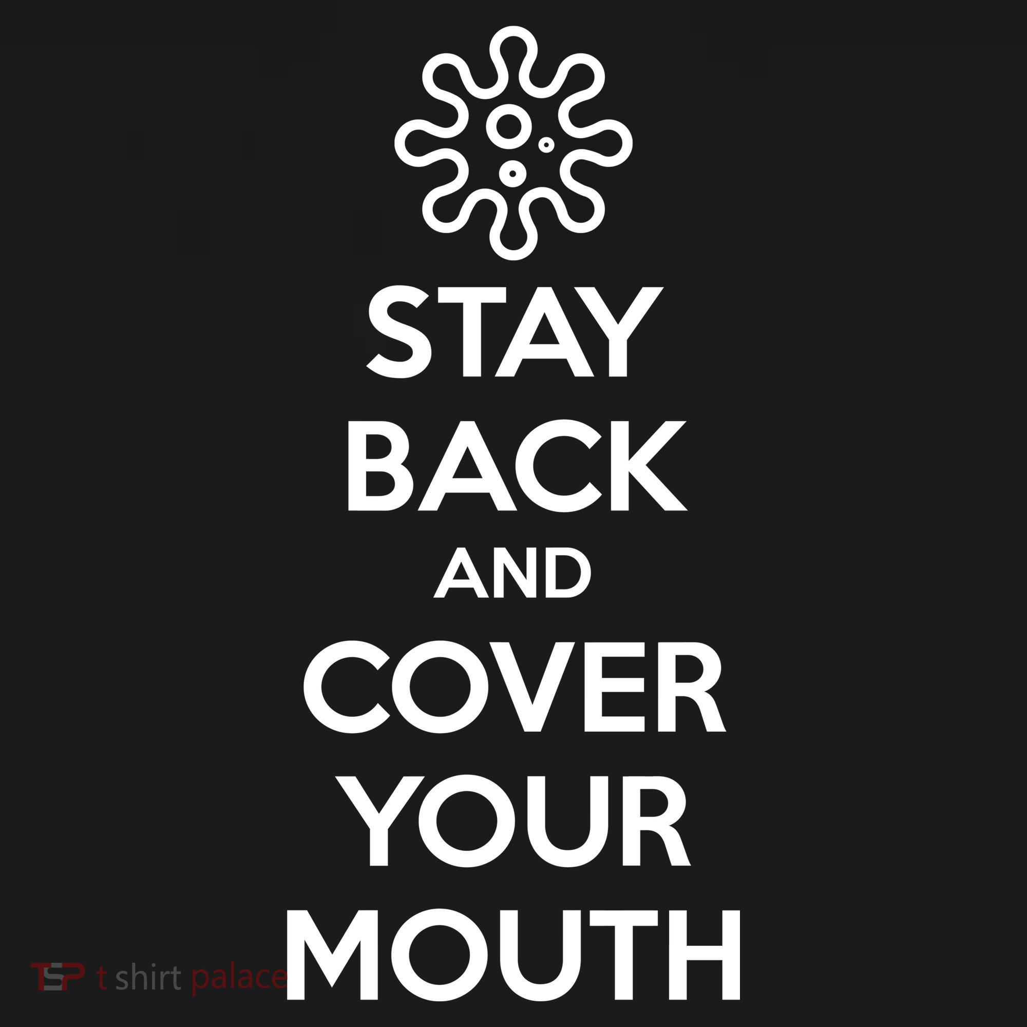 Stay Back And Cover Your Mouth Women's Long Sleeve Shirt