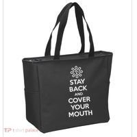 Stay Back And Cover Your Mouth Tote Bag thumb 2