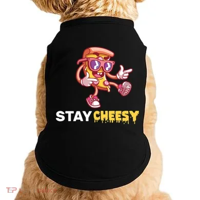 Stay Cheesy Pizza Doggie Tank
